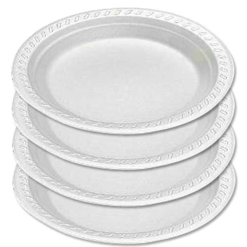 how are styrofoam plates made?