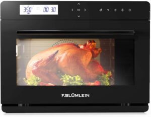 F.BLUMLEIN Best Alternative to microwave Steam Convection Oven Countertop 34 Qt - 10 Modes with 2